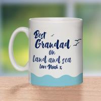Personalised Peppa Pig Best Grandad Mug & Coaster Extra Image 2 Preview